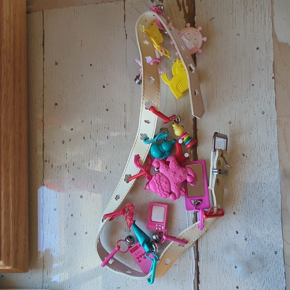 Vintage 1980s Charm Belt